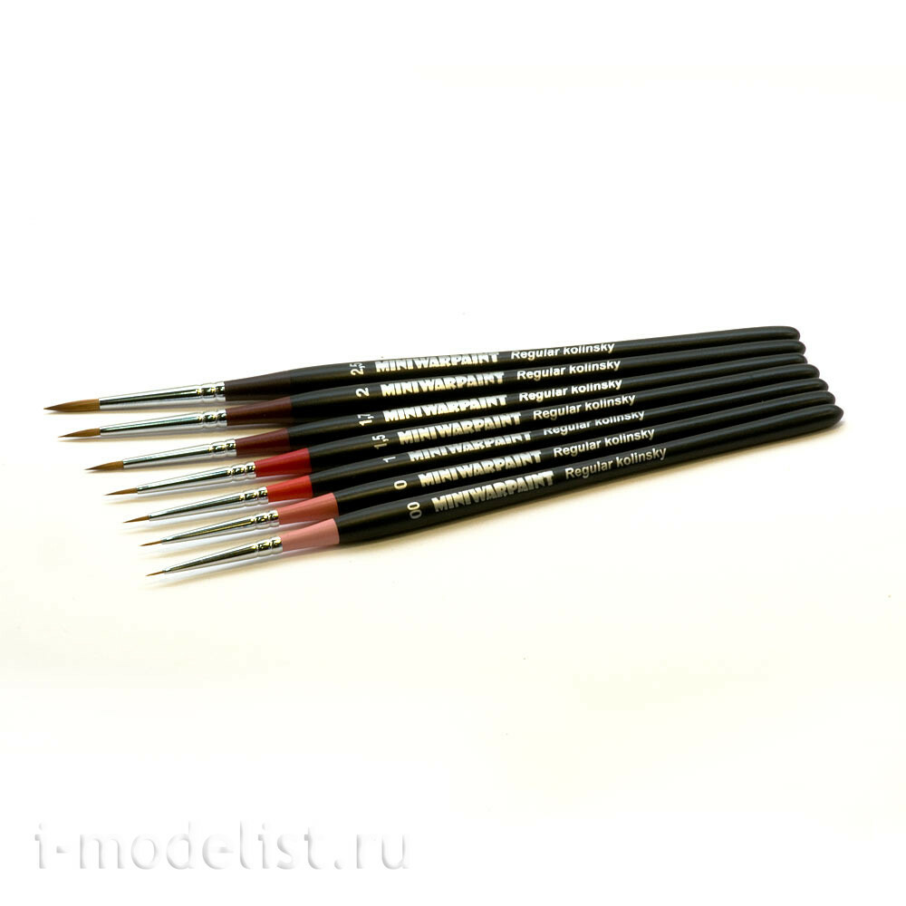 T-008 MiniWarPaint BRUSH NO. THE 1.7 SERIES REGULAR