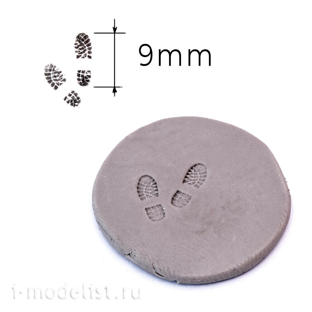 T-095 MiniWarPaint Stamp Russian Army Boots Faraday, size M
