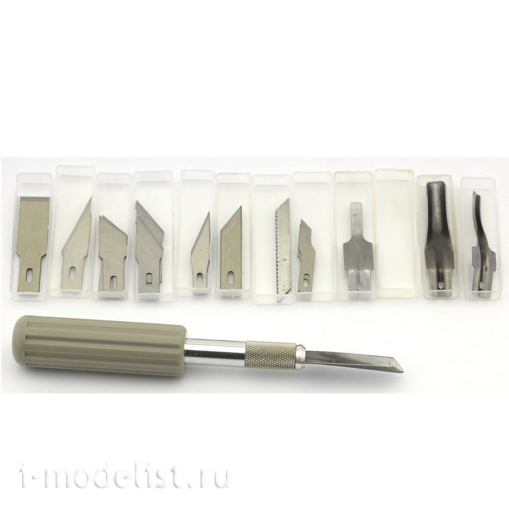 4025 Jas knife Set with collet clamps, 30 items