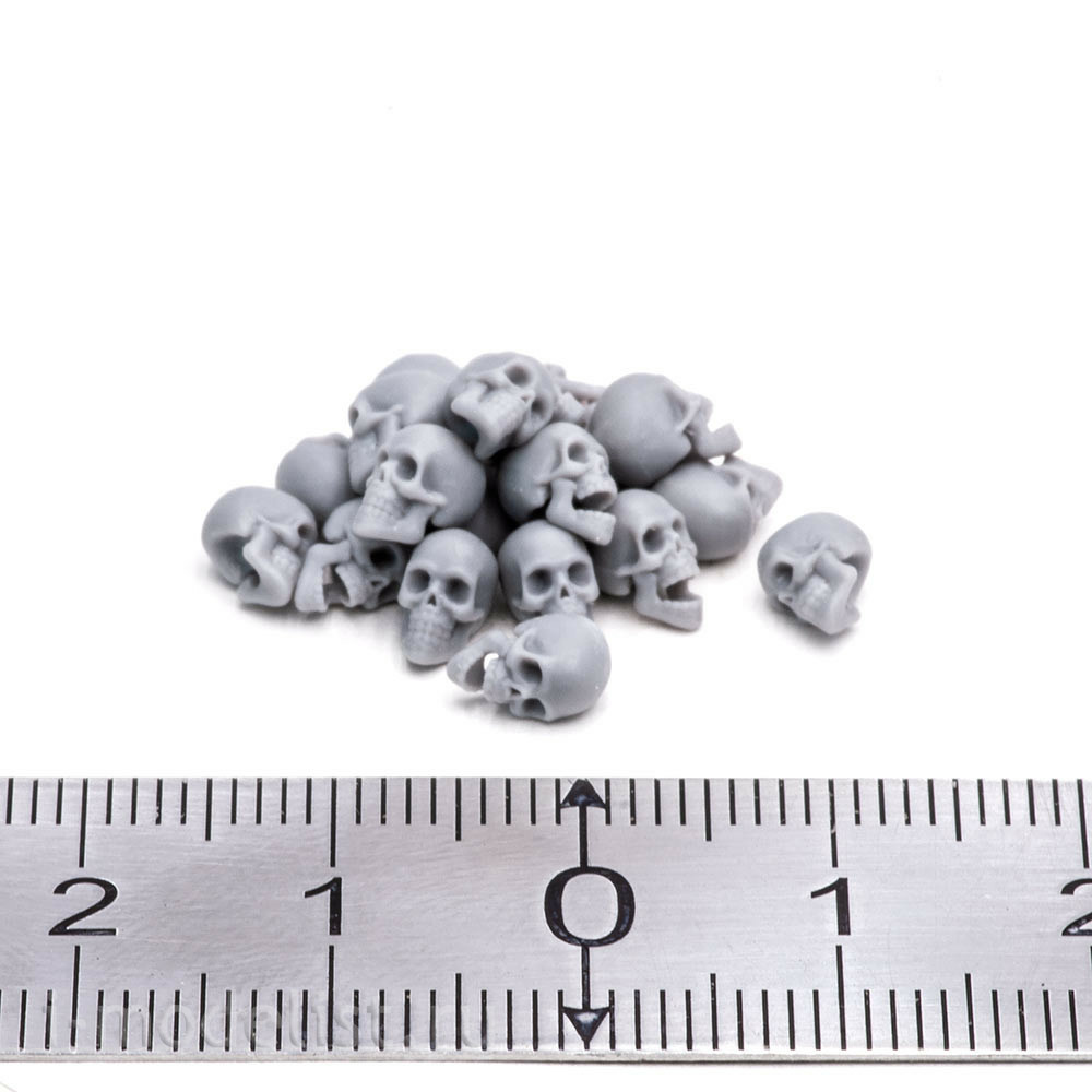 S-209 MiniWarPaint Human Skulls, size S, 20 pcs.