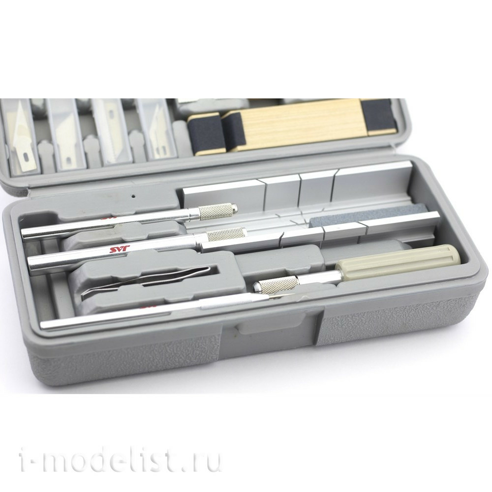 4025 Jas knife Set with collet clamps, 30 items