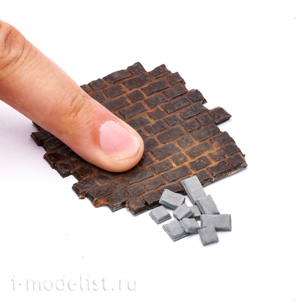 T-104 MiniWarPaint Tool (mold) for creating paving stones, size L