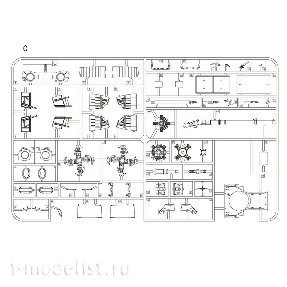 KH50006 Zimi Model 1/35 Военный вертолёт HH-60G 