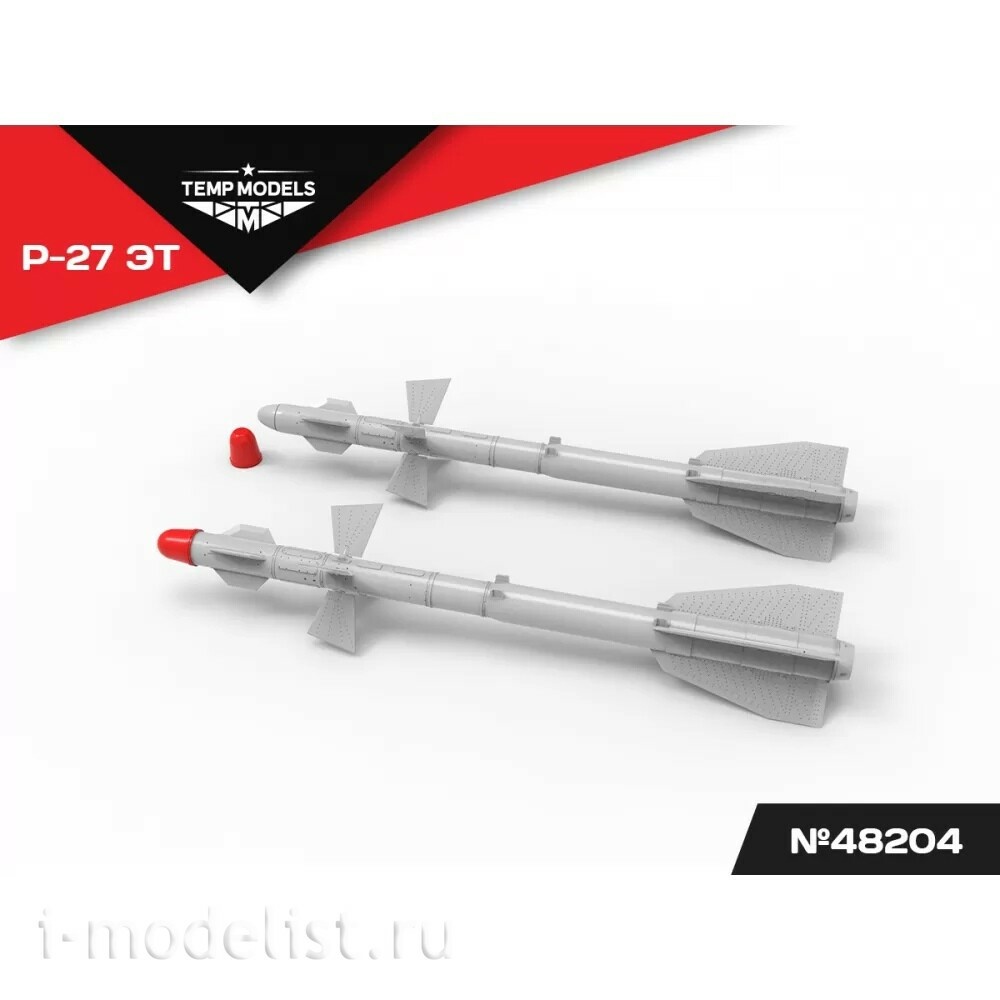 48204 TEMP MODELS 1/48 УправляеMay ракета Р-27 ЭТ