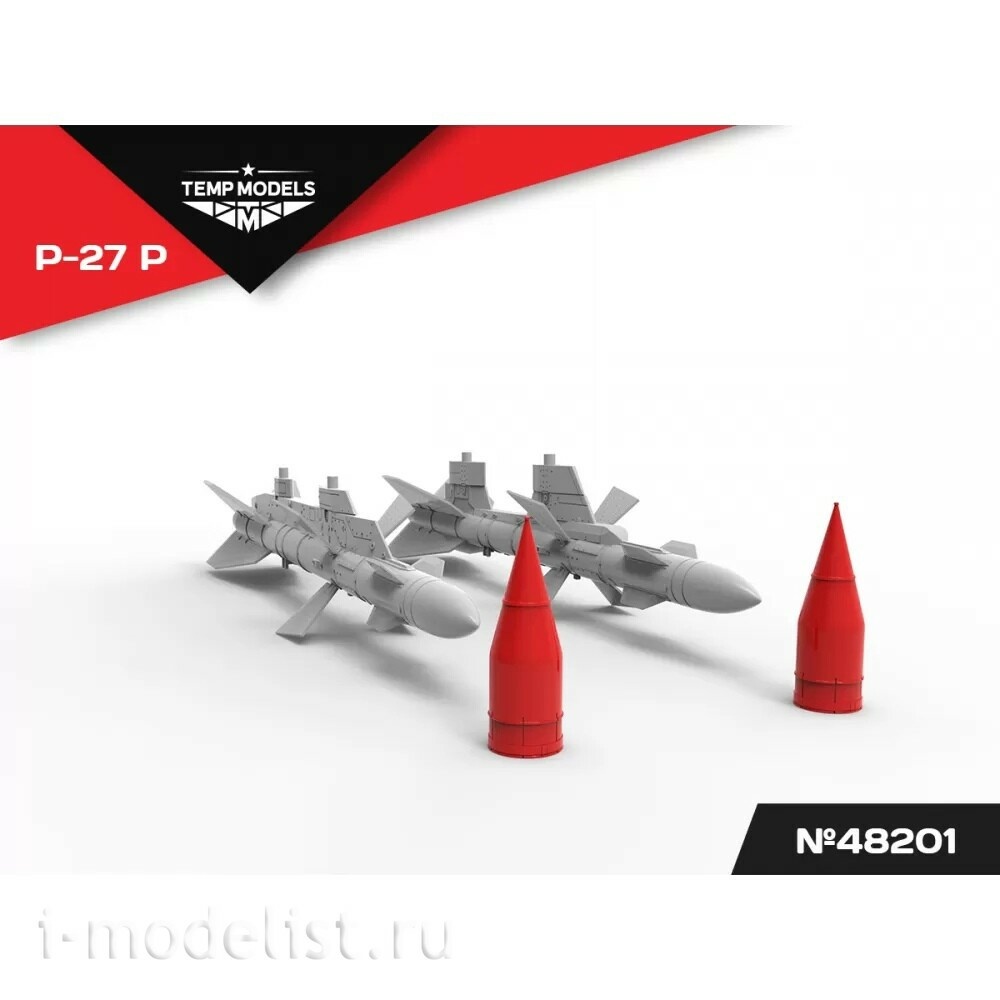 48201 TEMP MODELS 1/48 УправляеMay ракета Р-27 Р