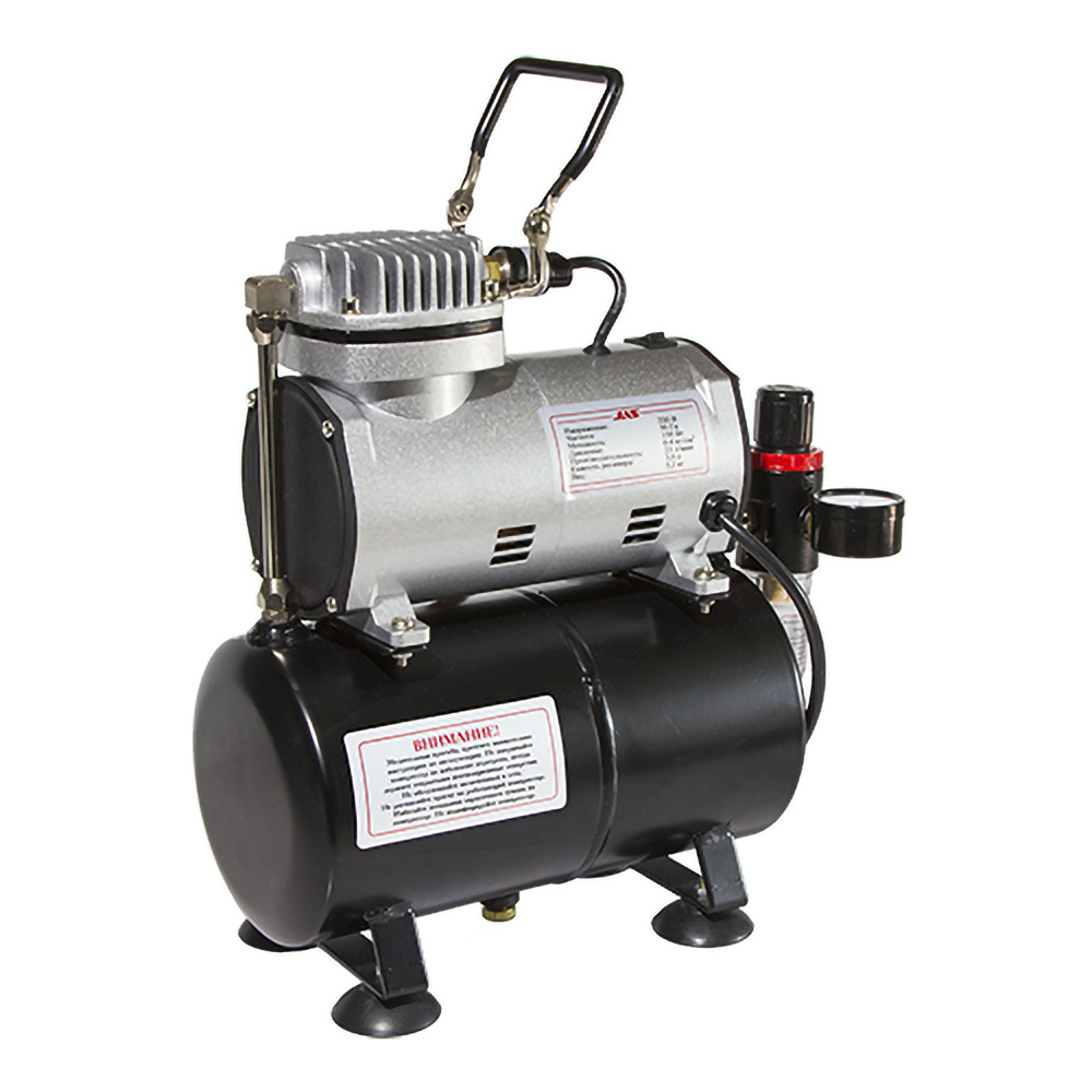 1203 Jas Compressor, with pressure regulator, automation, receiver