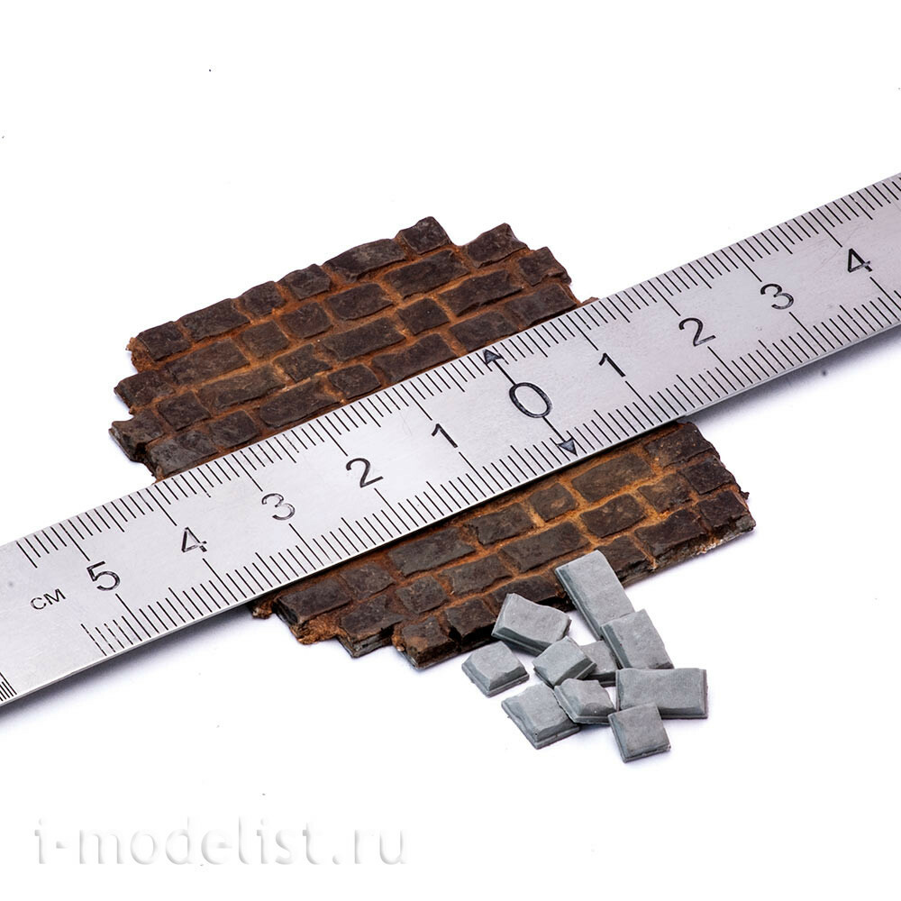 T-104 MiniWarPaint Tool (mold) for creating paving stones, size L