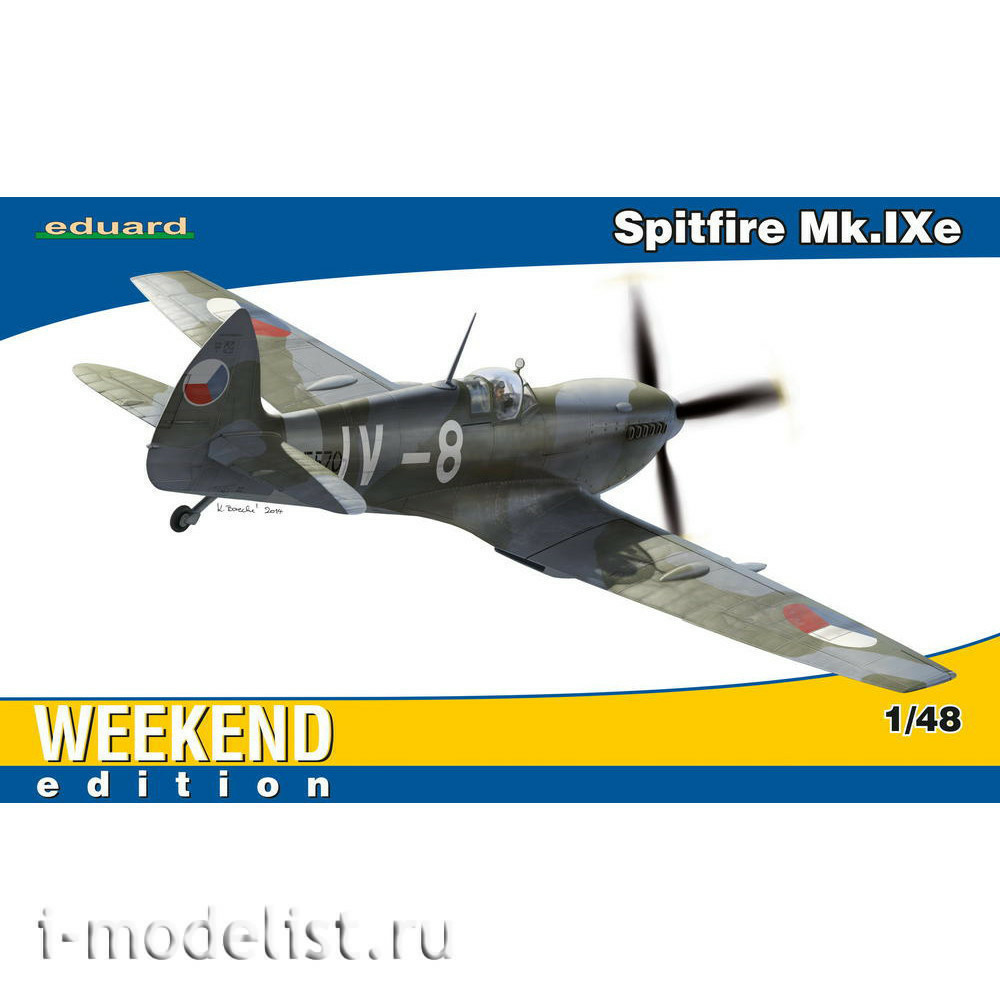 84138 Edward 1/48 Aircraft Spitfire Mk.IXe