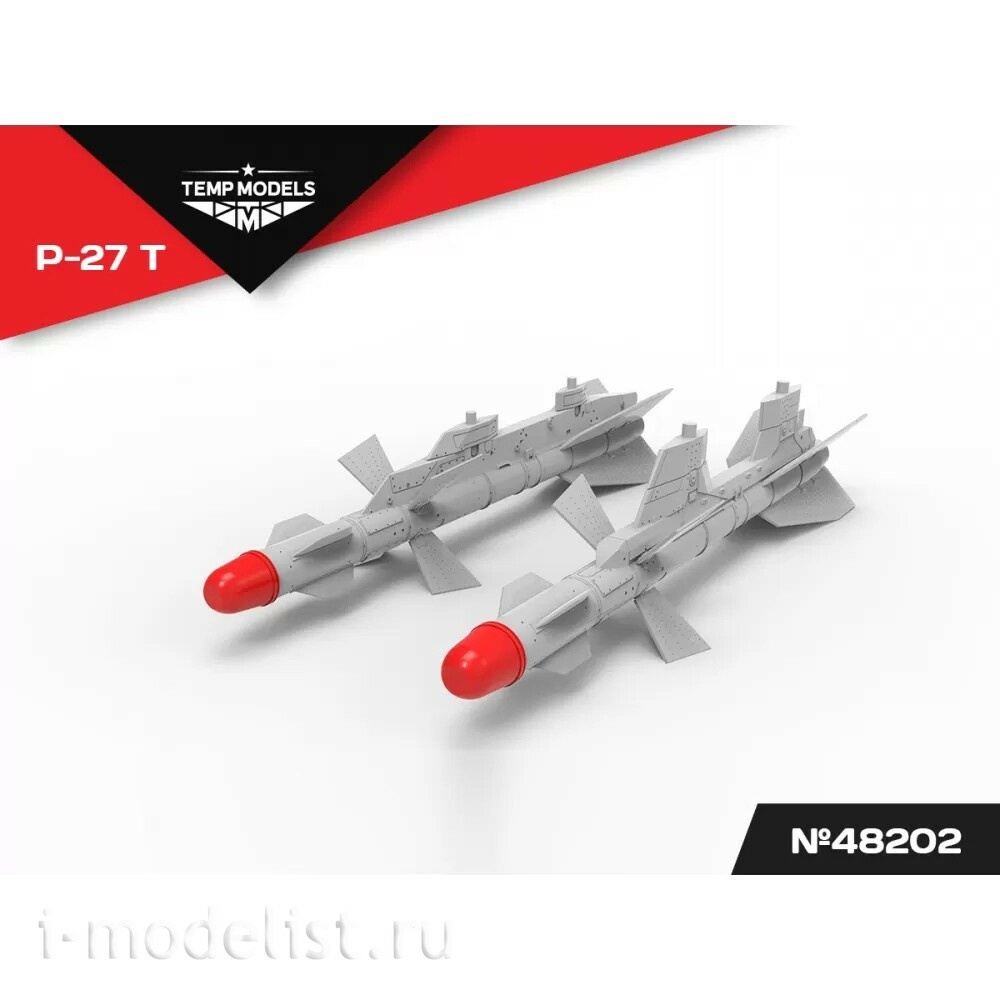 48202 TEMP MODELS 1/48 УправляеMay ракета Р-27 Т