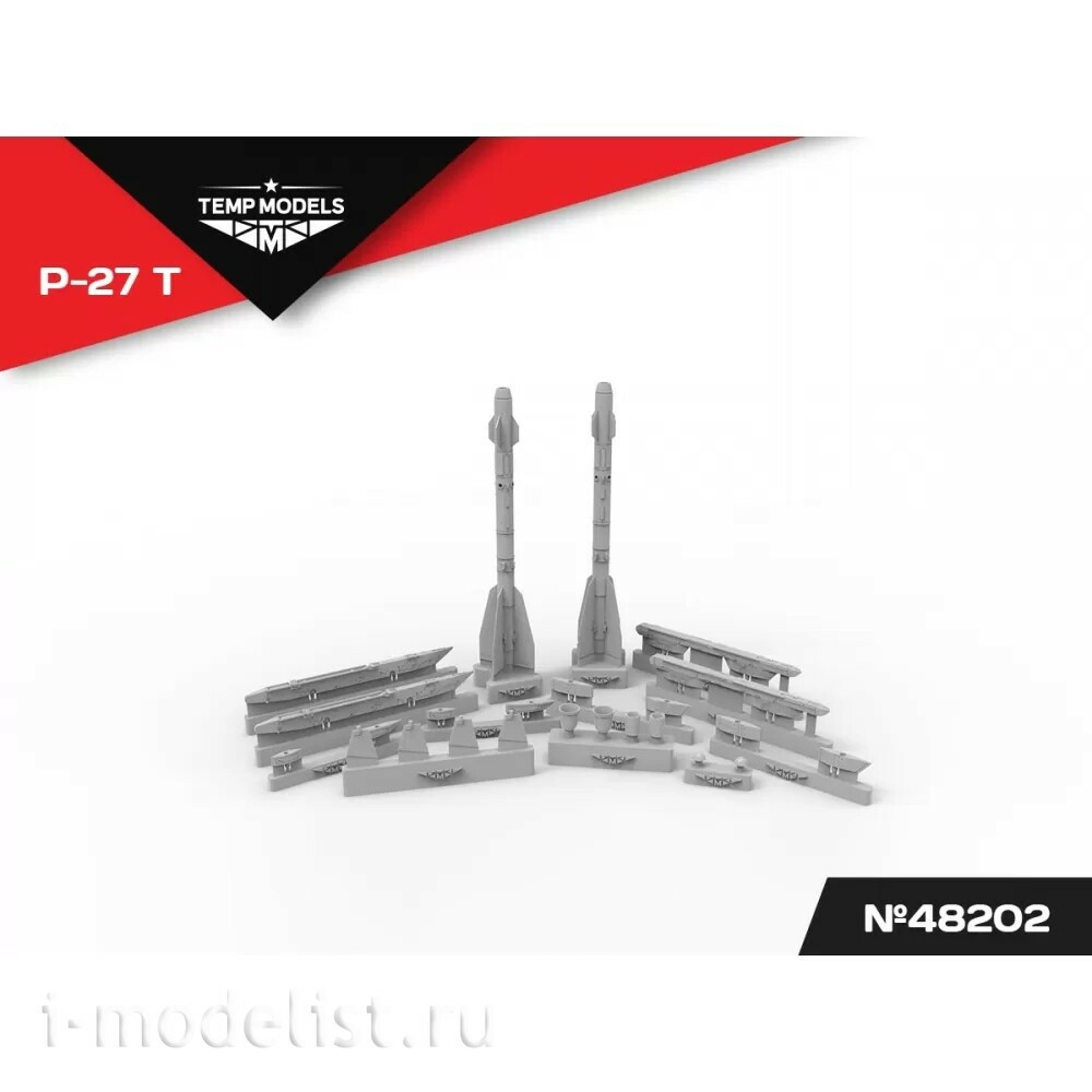 48202 TEMP MODELS 1/48 УправляеMay ракета Р-27 Т