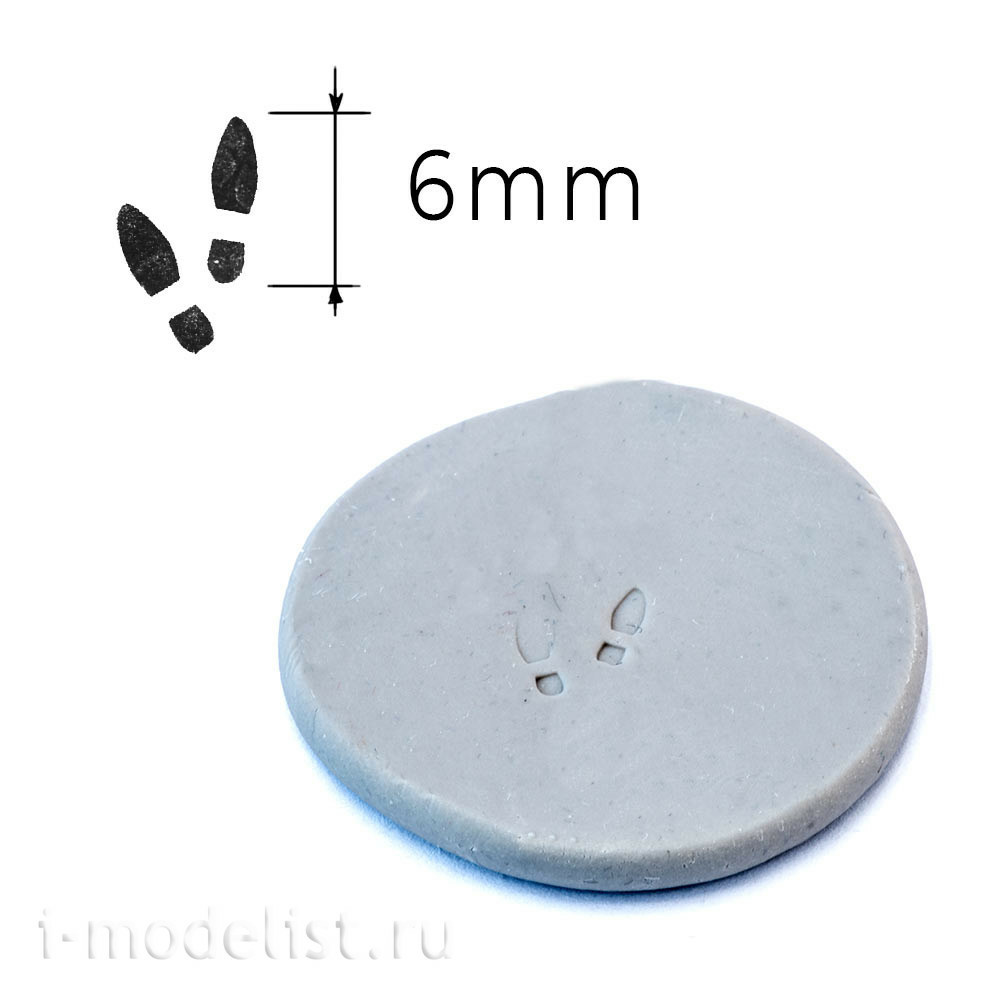 T-055 MiniWarPaint Stamp Smooth Soles, Size S