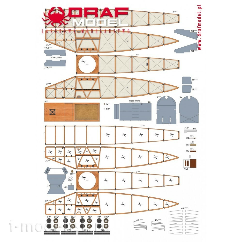 DM1-2/20 Draf Model 1/25 Bristol F.2B Fighter