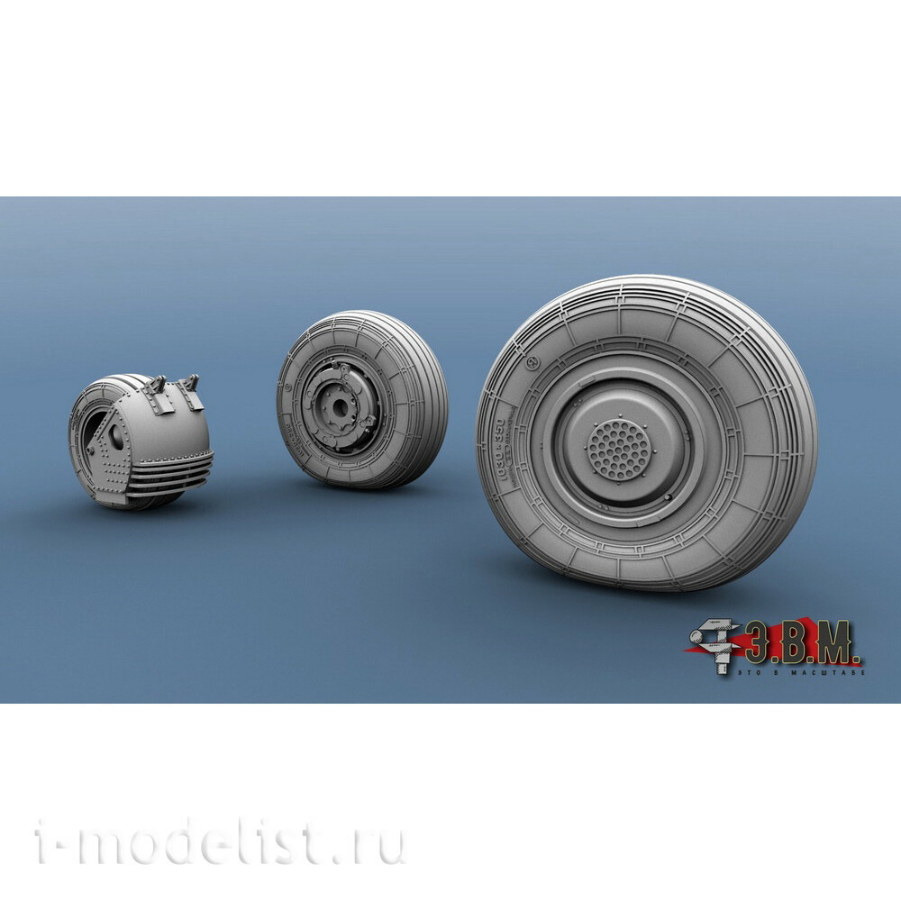RS72002 E.V.M. 1/72 Wheels chassis for C-27