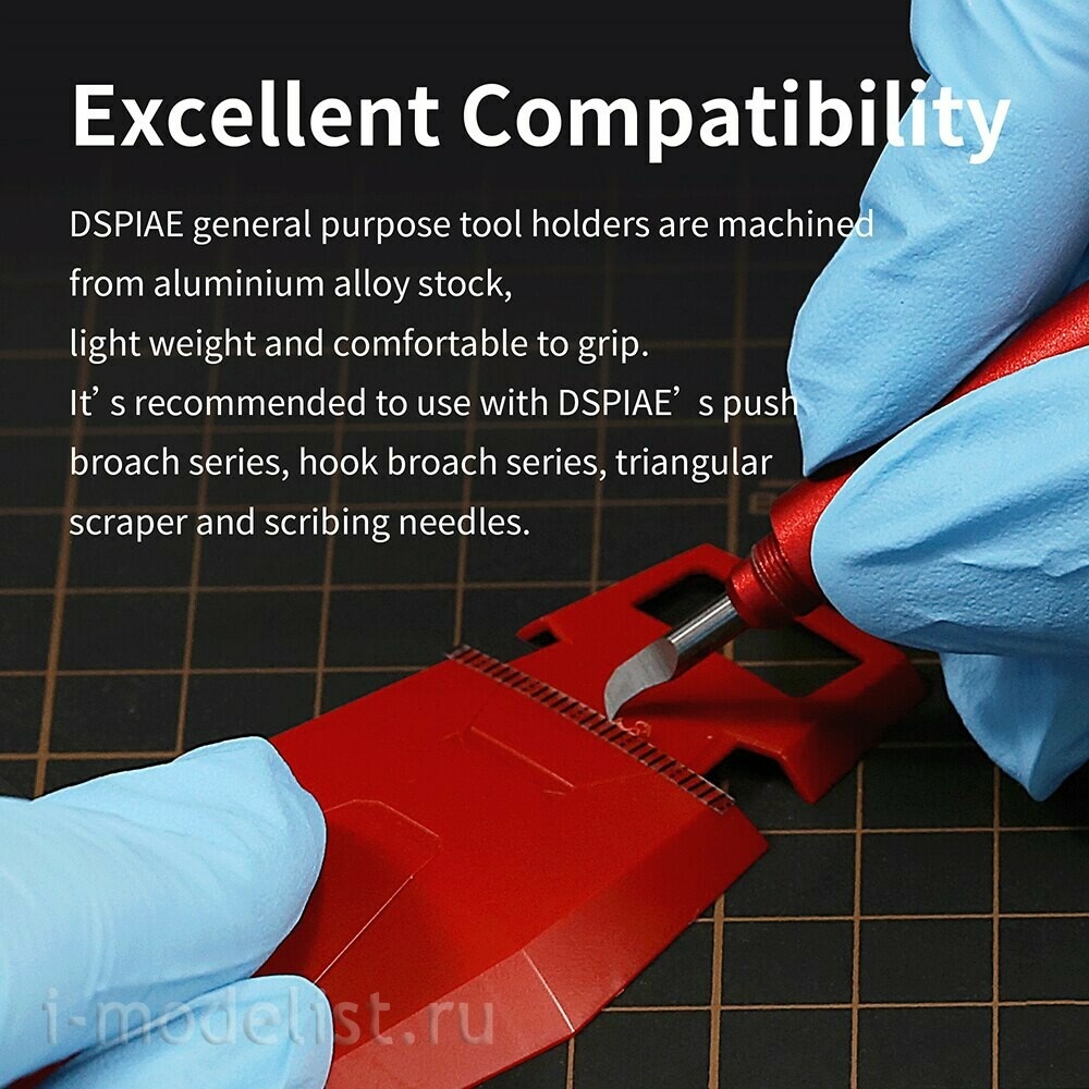 AT-EH DSPIAE Universal aluminum alloy clamp, handle 3.175mm