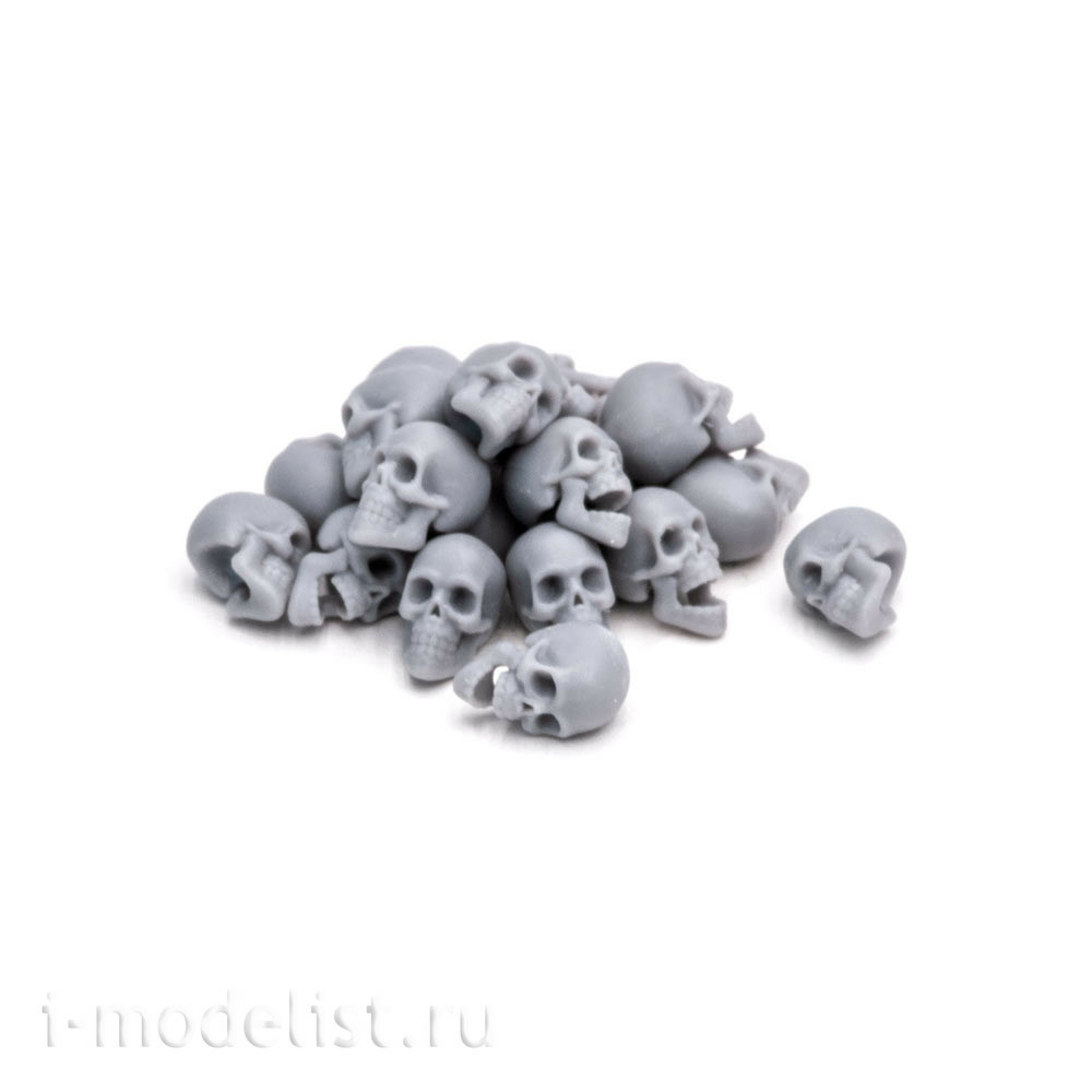 S-209 MiniWarPaint Human Skulls, size S, 20 pcs.