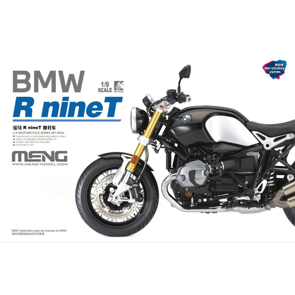 MT-003S Meng 1/9 BMW R nineT (painted)