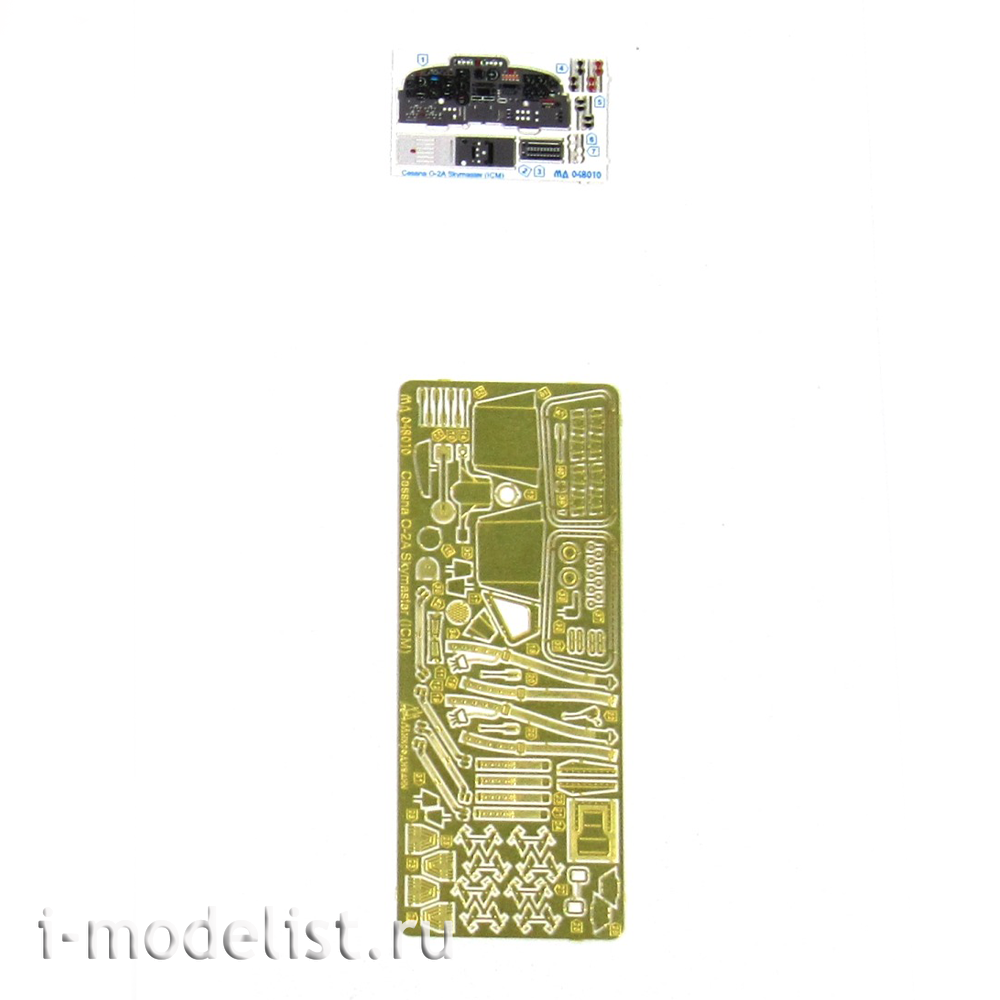 048010 Microdesign 1/48 photo etching Kit for Cessna O2A Skymaster from ICM