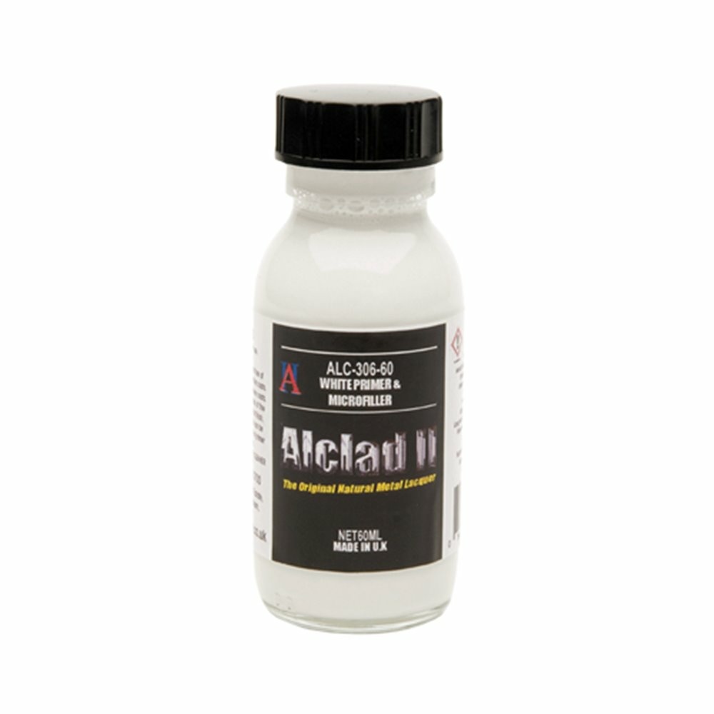 ALC306-60 Alclad II White primer and micro filler (White Primer & Microfiller), 60 ml