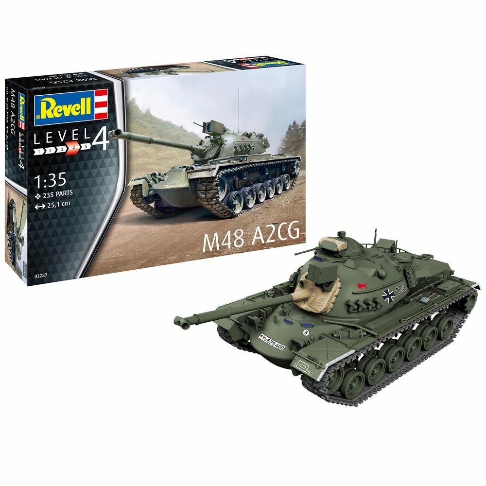 03287 Revell 1/35 Tank M48 A2CG