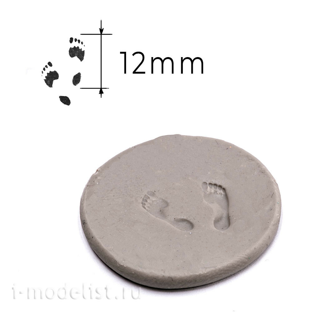 T-054 MiniWarPaint Stamp Bare Feet, Size L