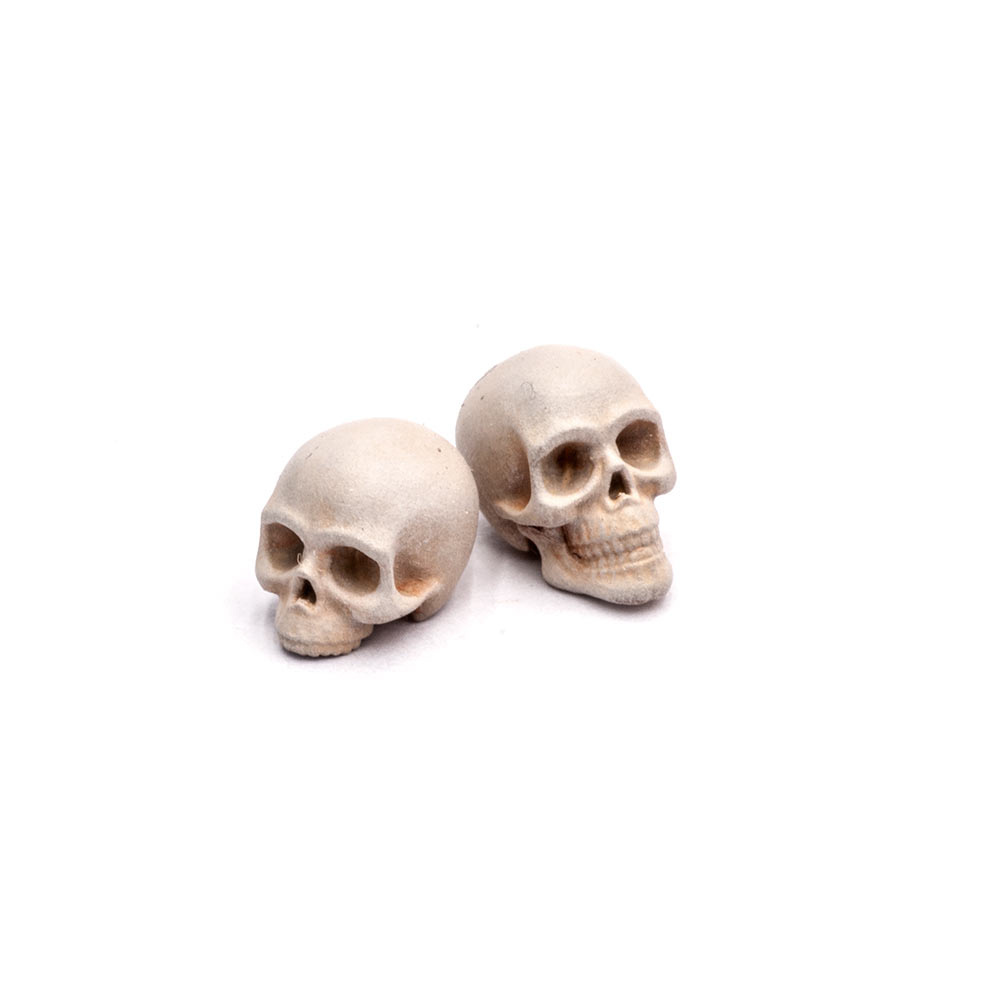 S-212 MiniWarPaint Human Skulls, size M (1/32), 10 pcs.