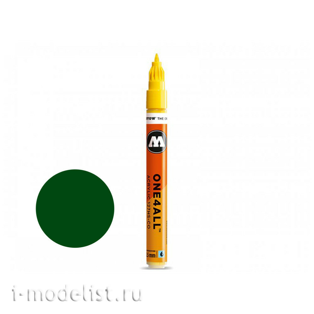 127422 molotow one4all 127hs-co #145 dark green 1.5 mm