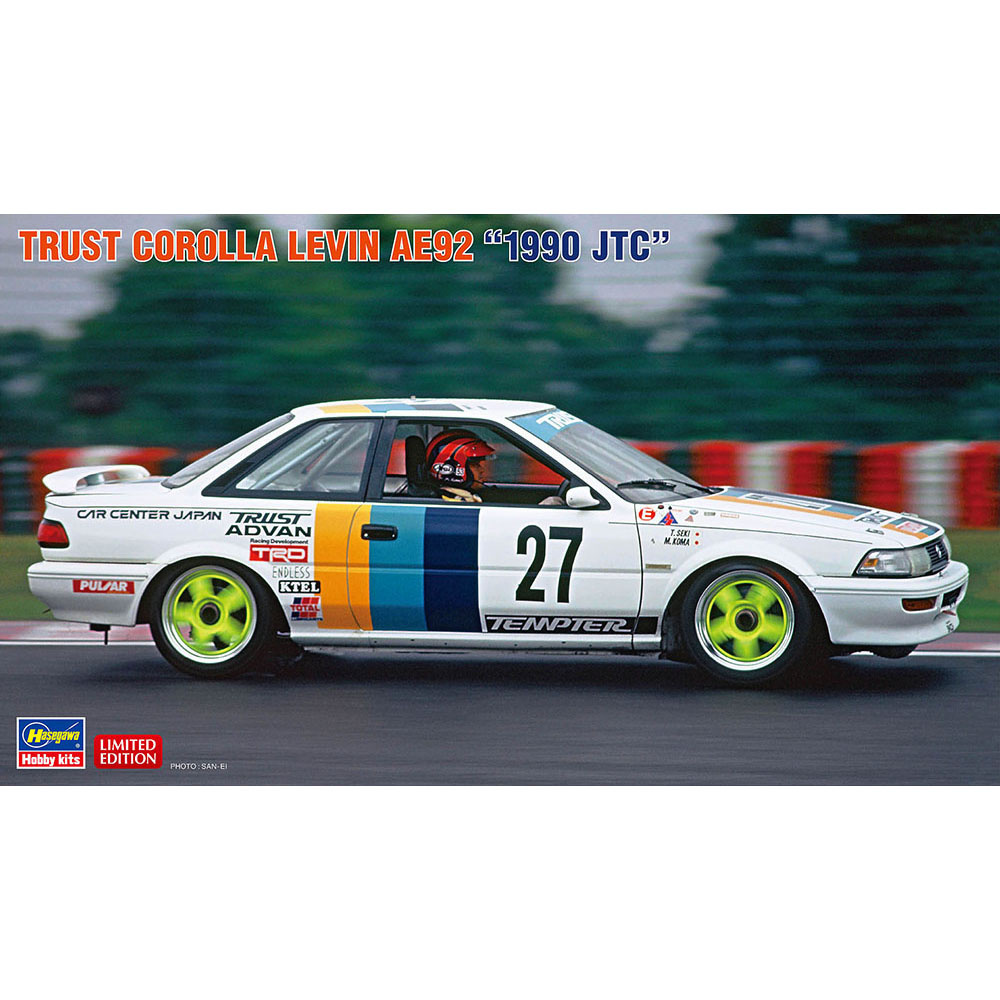 20564 Hasegawa 1/24 Car Trust Corolla Levin AE92 