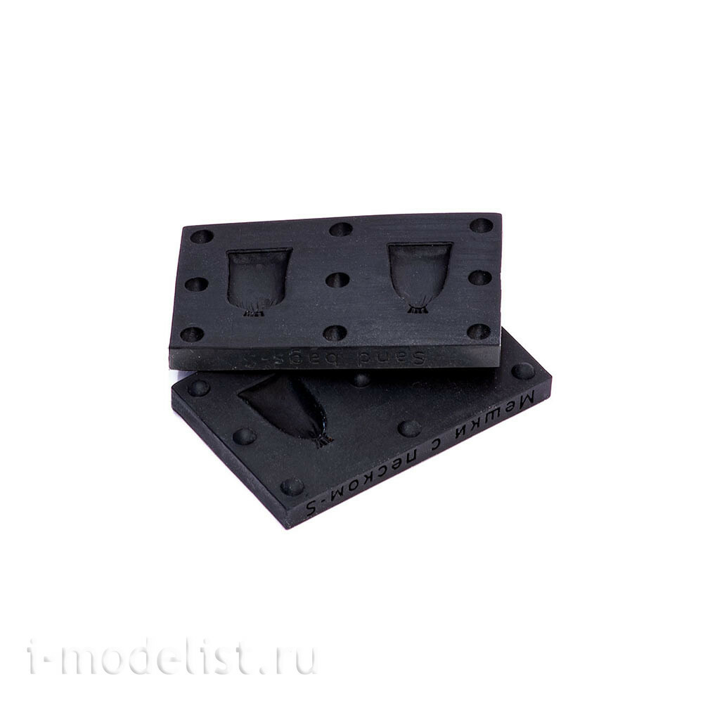 T-074 MiniWarPaint Mold Sandbags, Size S	