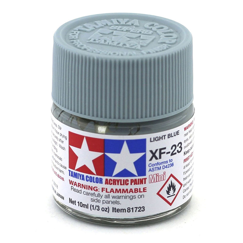 81723 Tamiya XF-23 Light Blue (Light blue) Acrylic paint