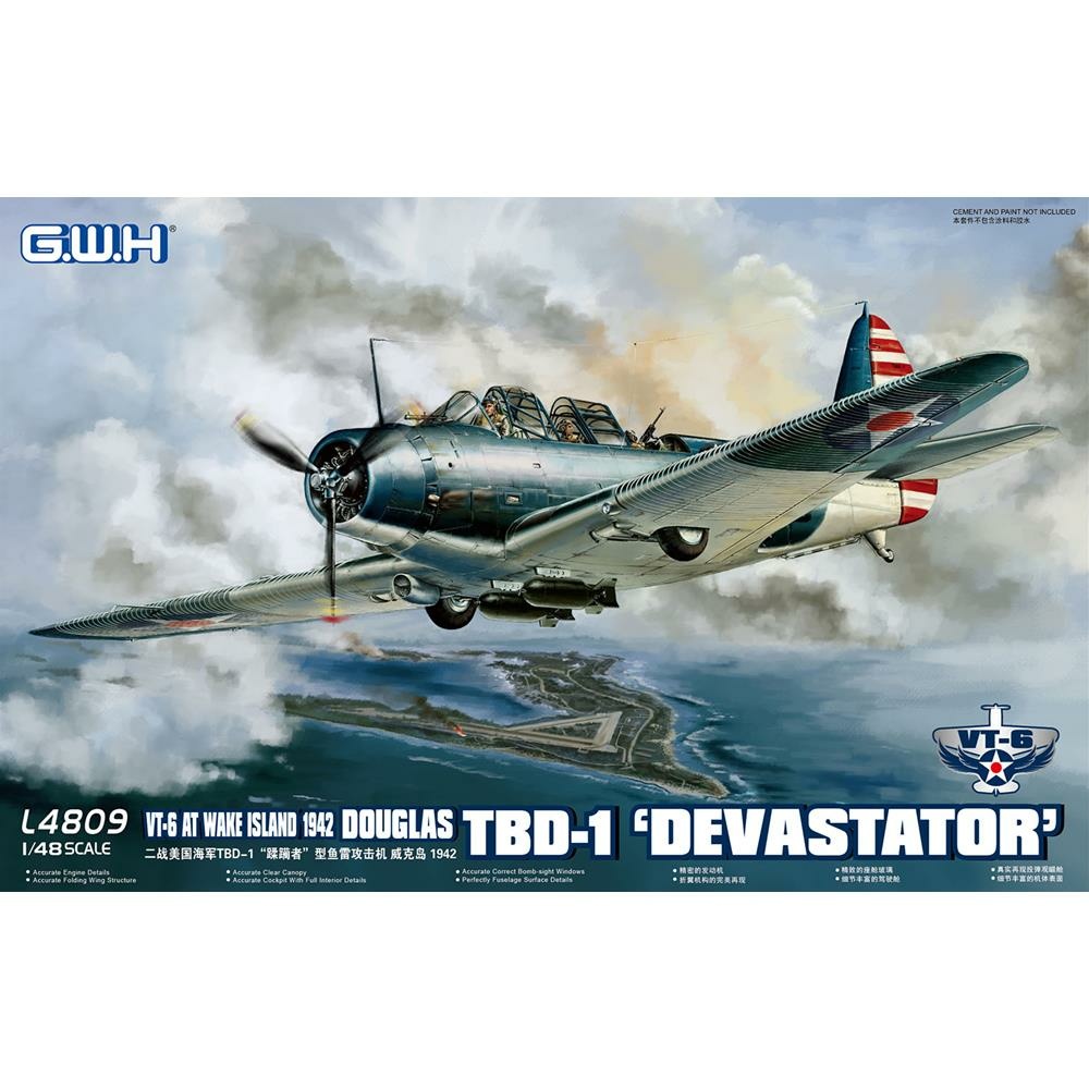 L4809 Great Wall Hobby 1/48 Douglas TBD-1 