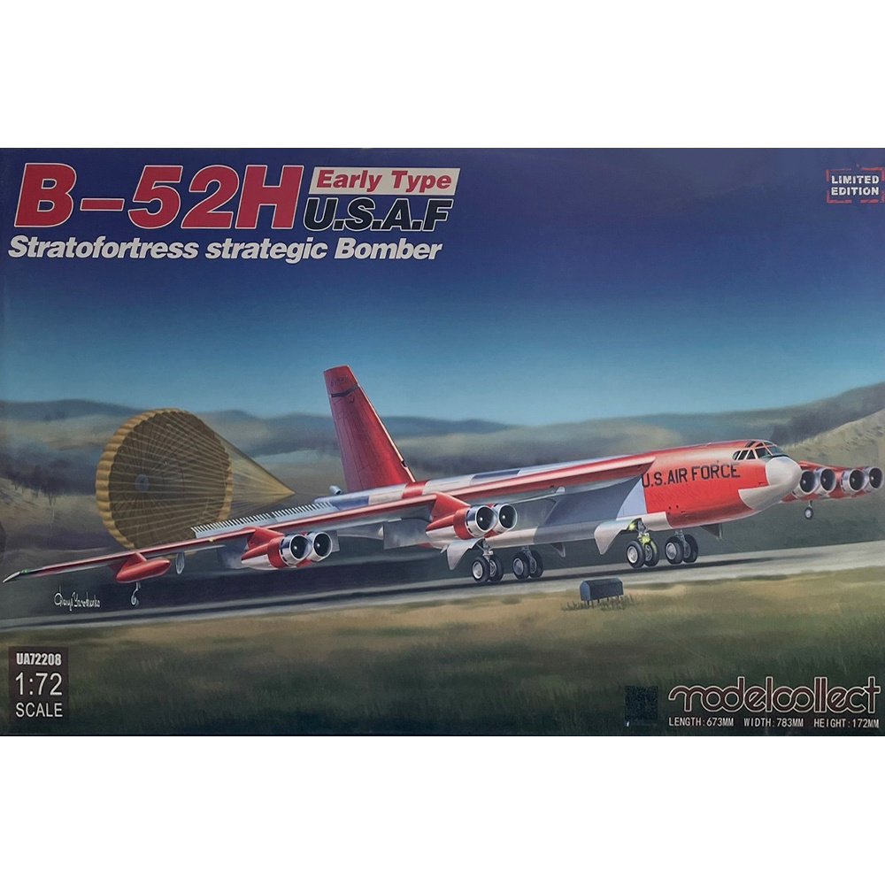 UA72208 Modelcollect 1/72 B-52H early type U. S. A. F.