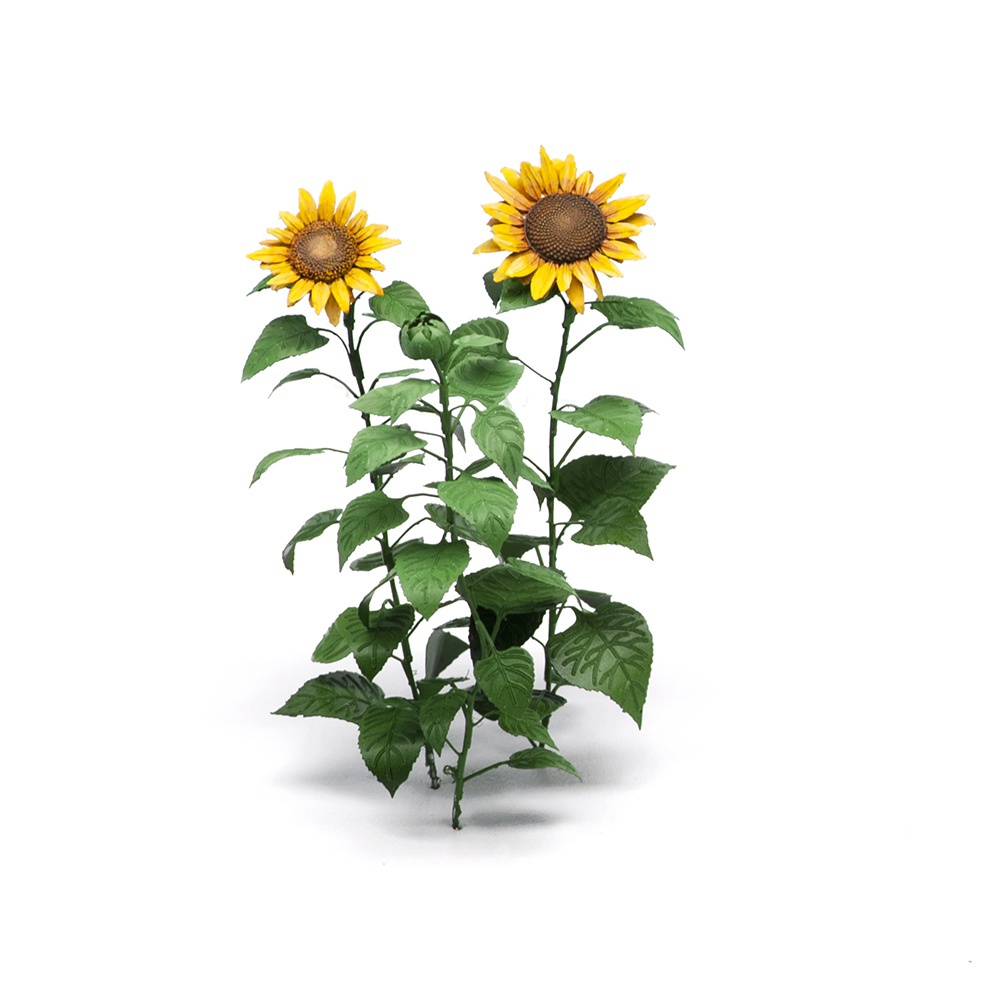 S-163 MiniWarPaint Photo Etching Sunflowers, size L