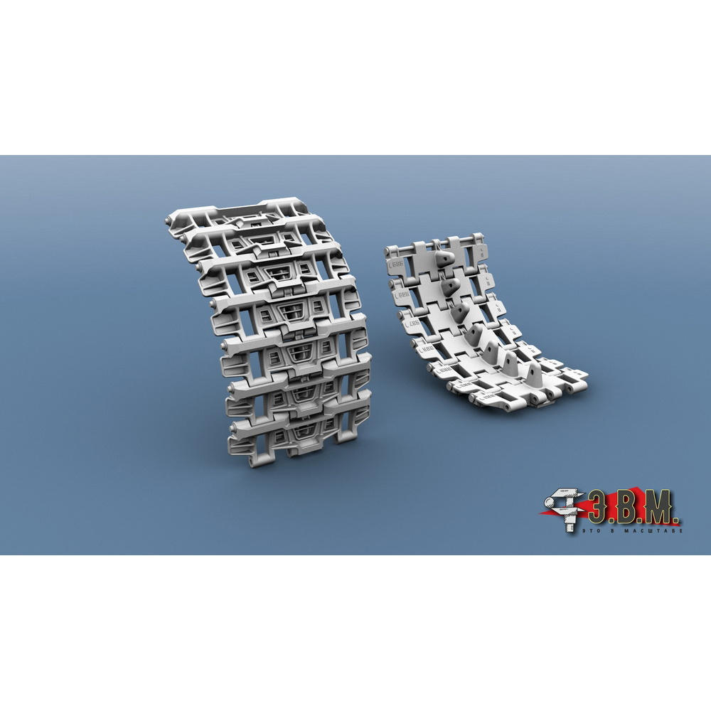 RS35245 Э.В.М. 1/35 Траки поздние Л-27СГТ для Ис-2