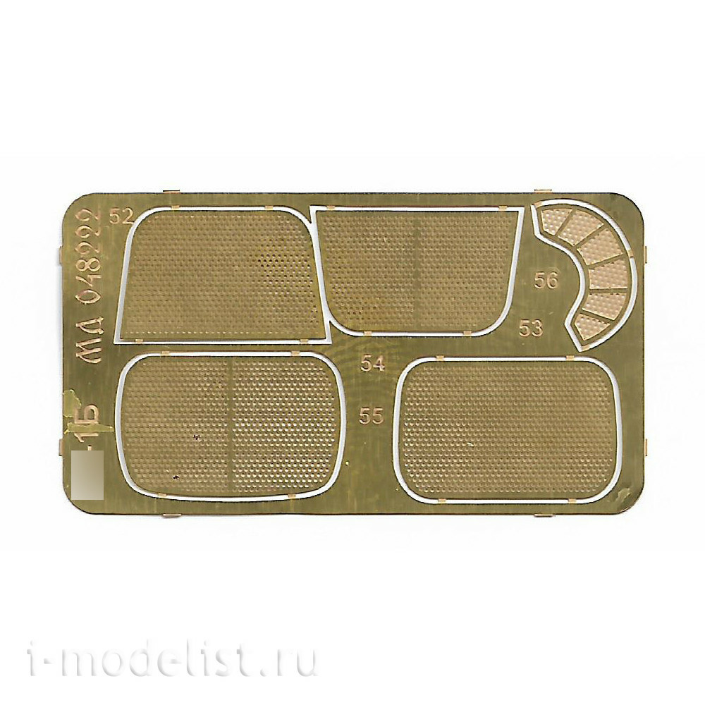 048015 Microdesign 1/48 Set of photo-etched parts on the Yak-1B color (Zvezda, Exactly Miniatures, Model Svit)