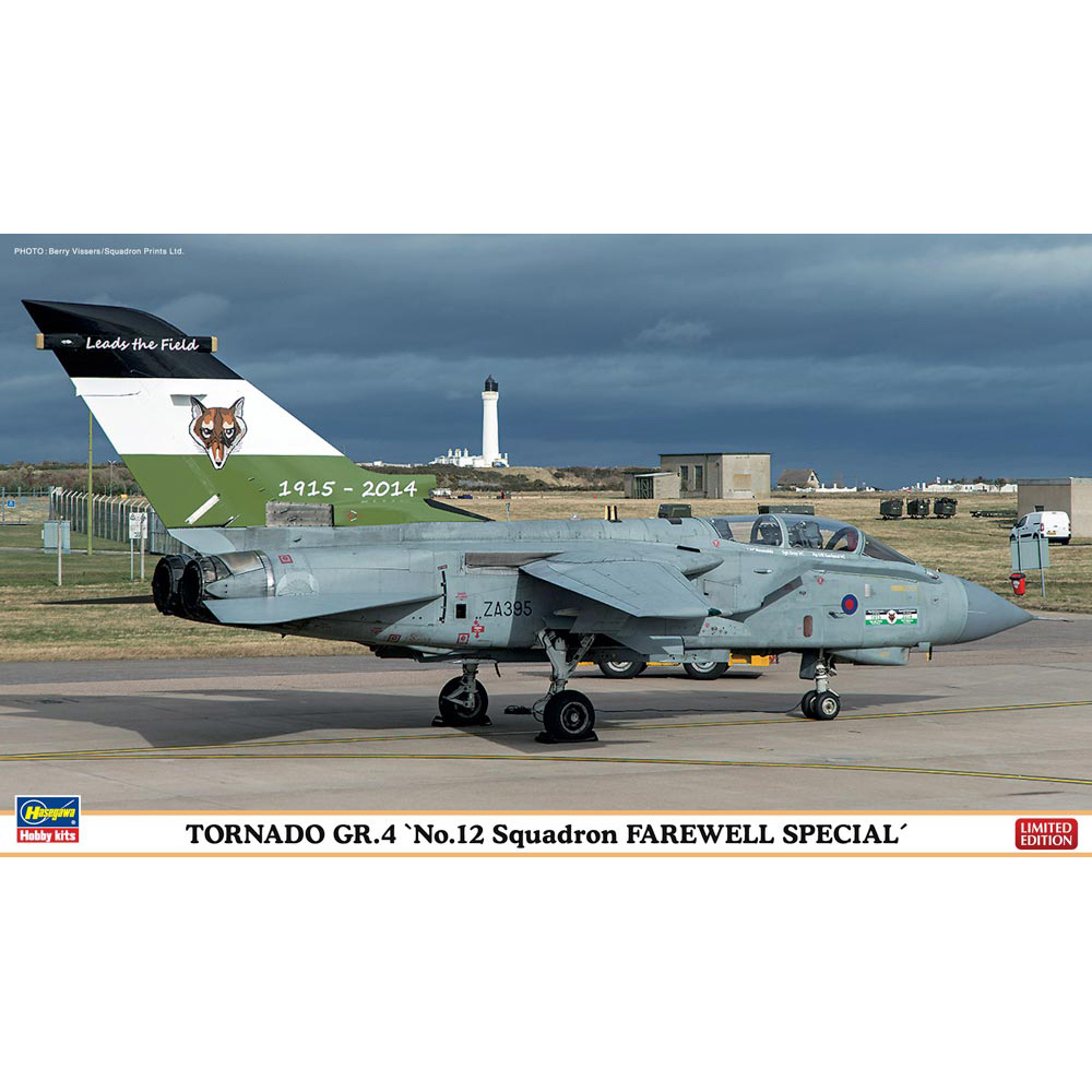 02116 Hasegawa 1/72 Tornado GR4 #12 Farewell Special Limited Edition