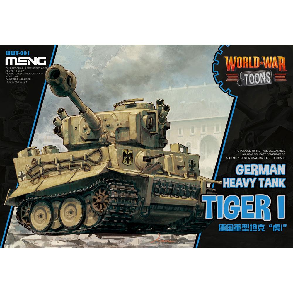 WWT-001 Meng GERMAN HEAVY TANK TIGER I