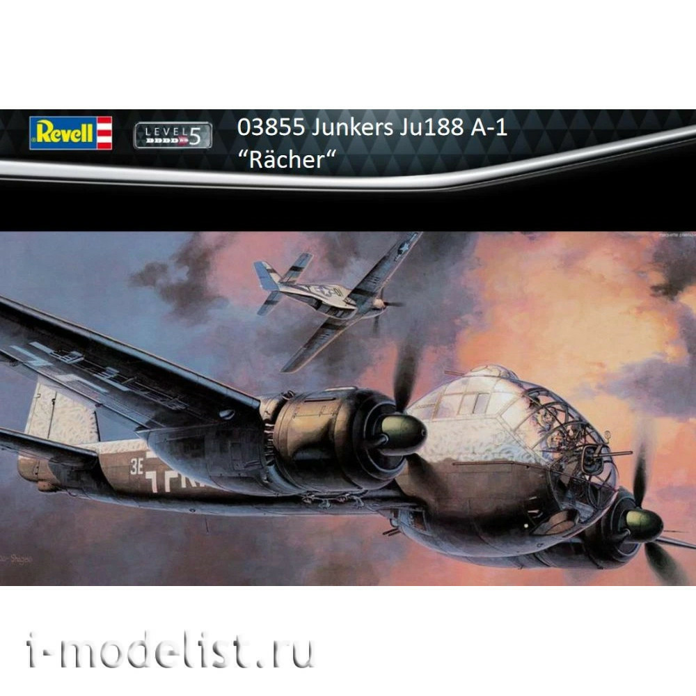 03855 Revell 1/48 Medium bomber Junkers Ju188 A-2 