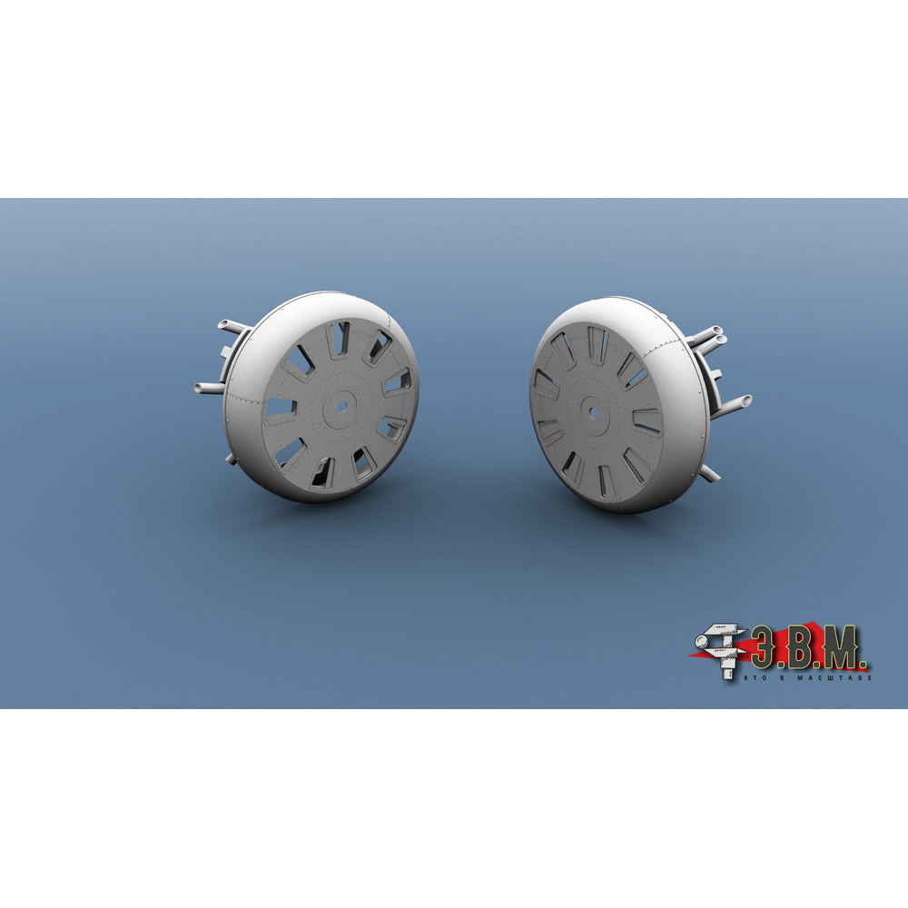 RS72034 Э.В.М. 1/72 Облицовка капfromа для И-16 (без воздухозаборника) и выхлопные пат$ки