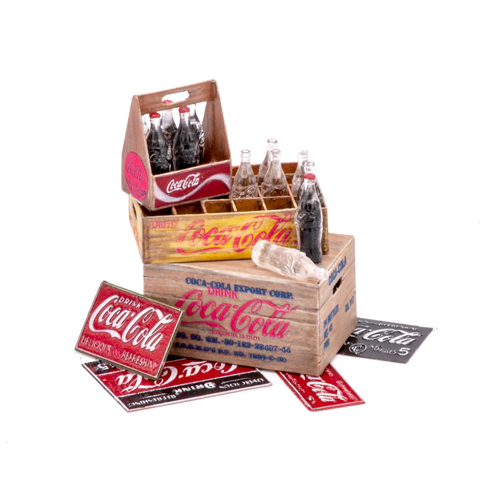 S-239.1 MiniWarPaint Coca-Cola in bottles, 1916-1957, size L