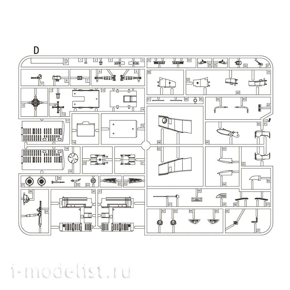 KH50006 Zimi Model 1/35 Военный вертолёт HH-60G 