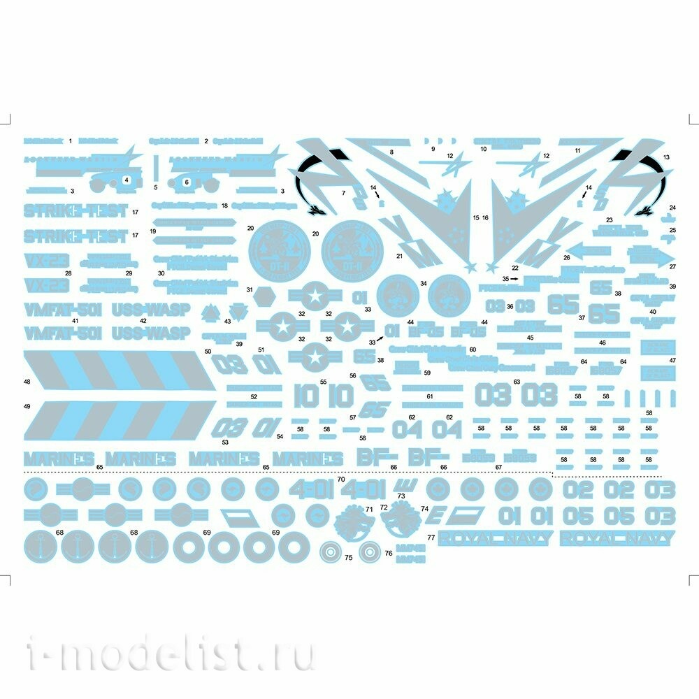 KH80102 Zimi Model 1/48 Истребитель-бомбардировщик F-35B Lightning II