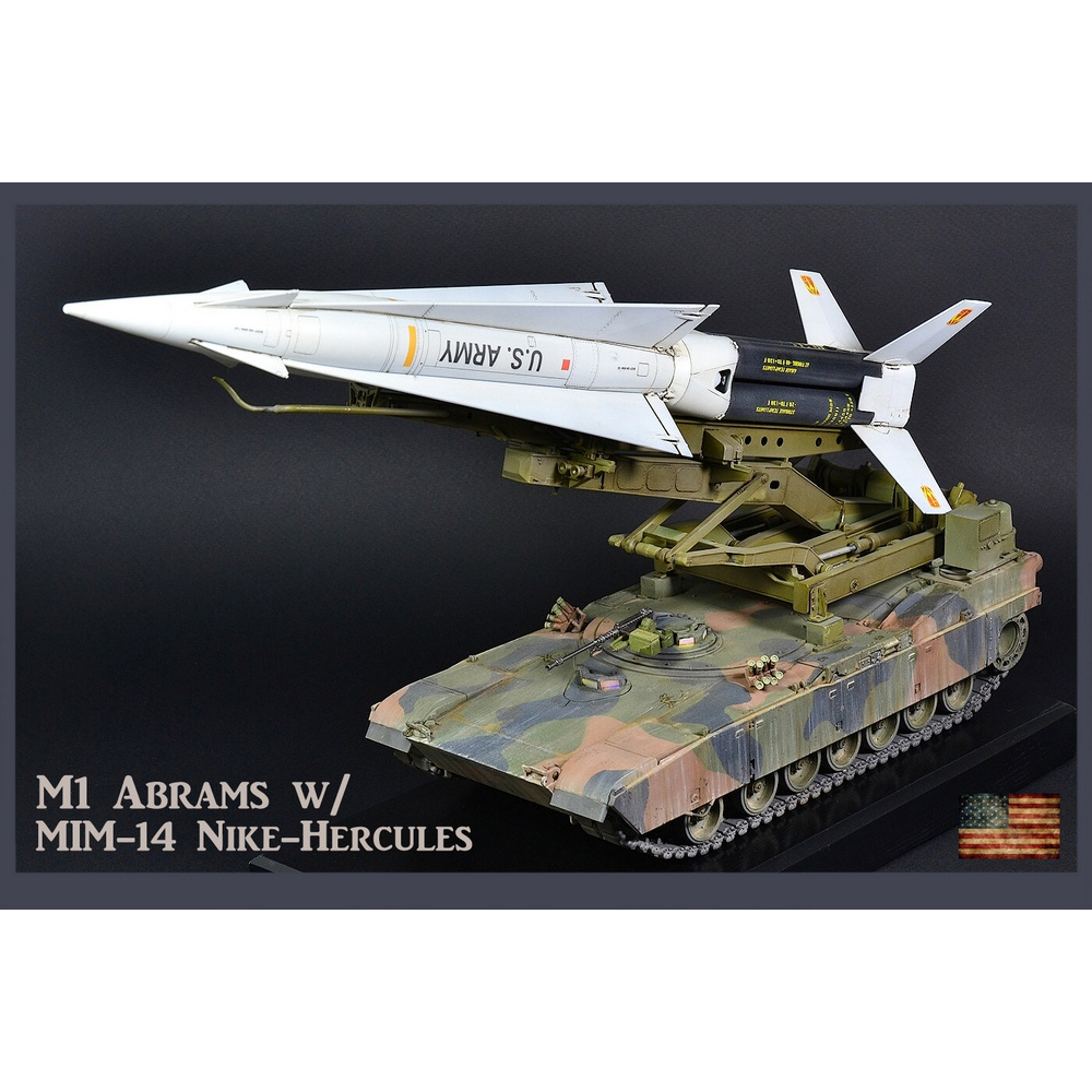 011 M1 Abrams w/MIM-14 Nike-Hercules