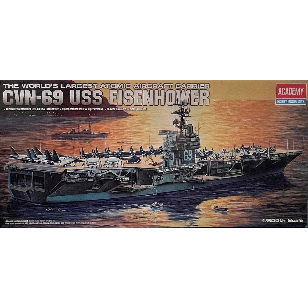 1/800 Academy 14212 USS Eisenhower