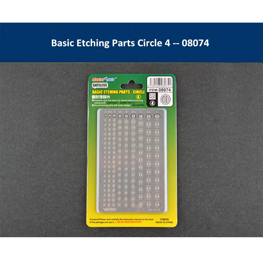 08074 Master Tools Basic Photo Etching Details - Circles #4