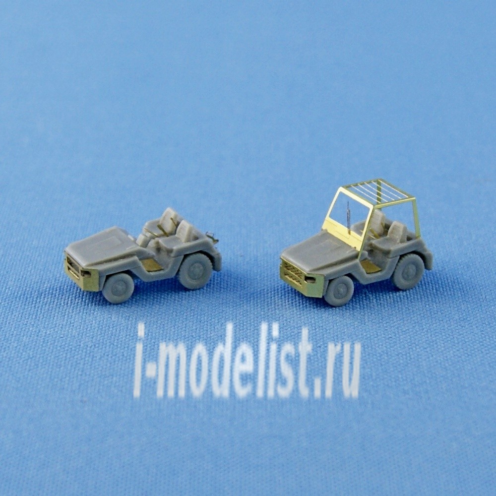NS144003 North Zvezda 1/144 Toyota 2 TD 25 - airport tractor (2 pcs. In a set)