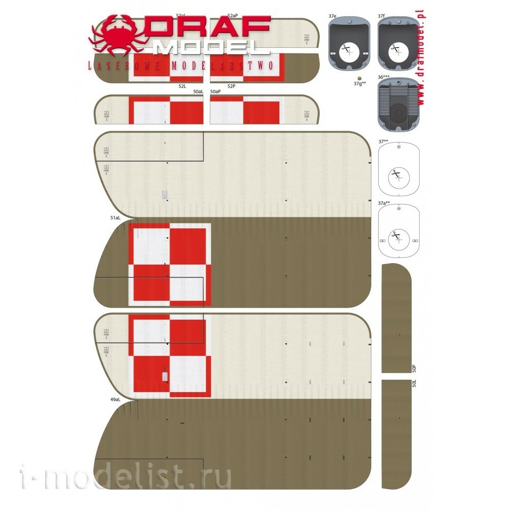 DM1-2/20 Draf Model 1/25 Bristol F.2B Fighter