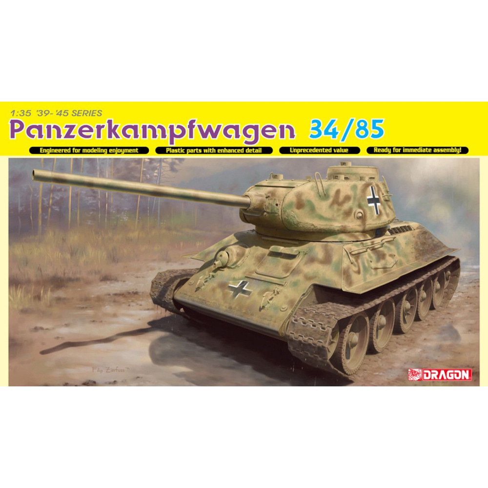 6759 Dragon 1/35 Panzerkampfwagen 34/85 Medium Tank