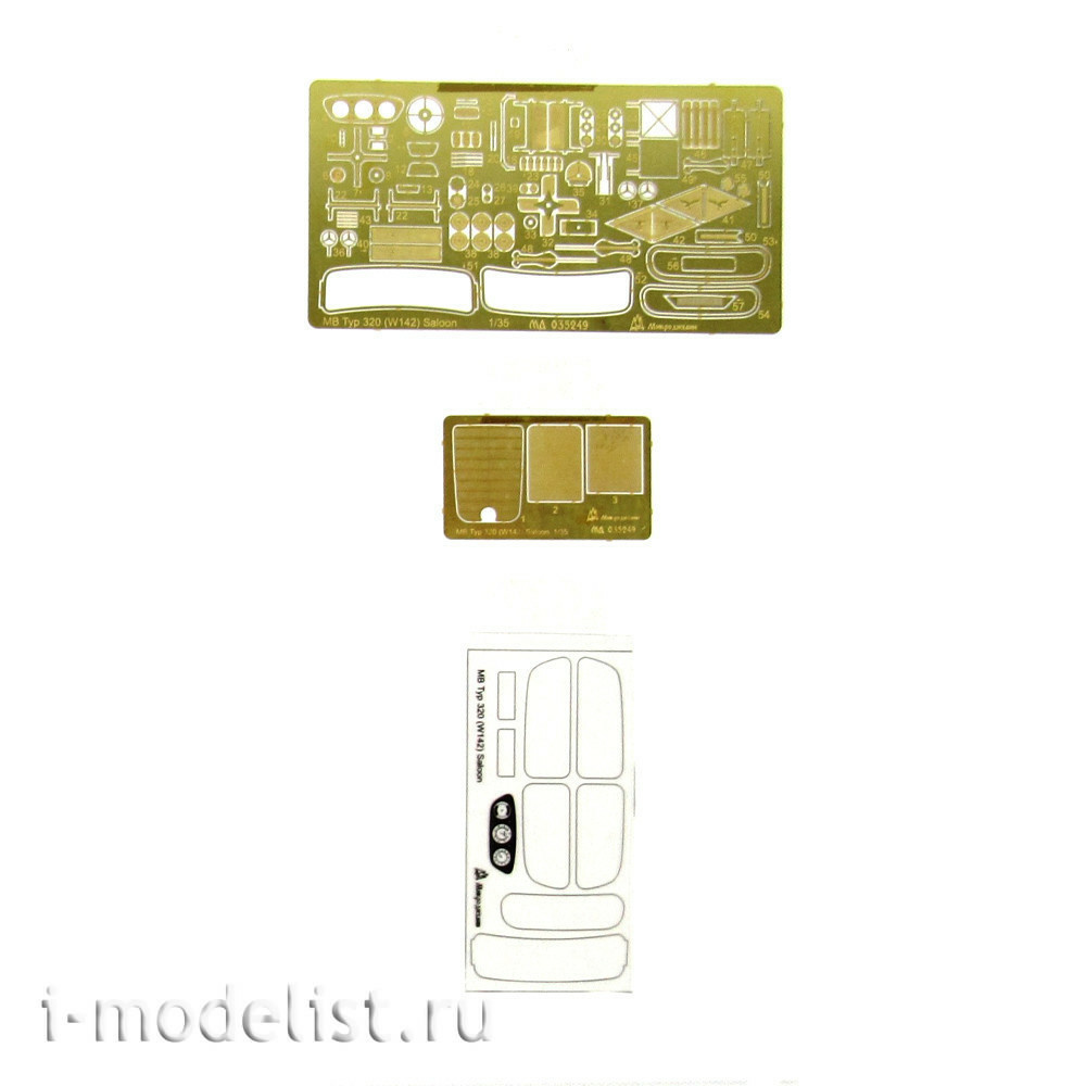 035249 Microdesign 1/35 Mercedes 320 from ICM