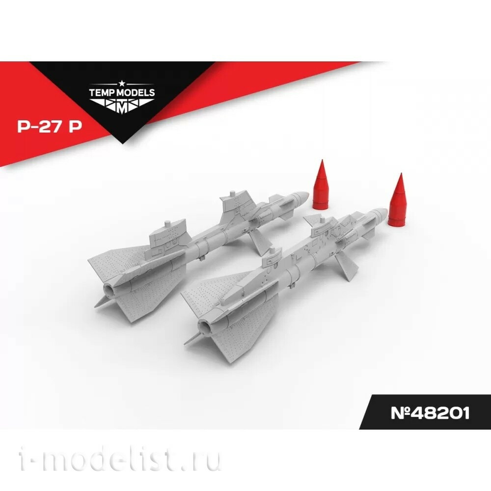 48201 TEMP MODELS 1/48 УправляеMay ракета Р-27 Р