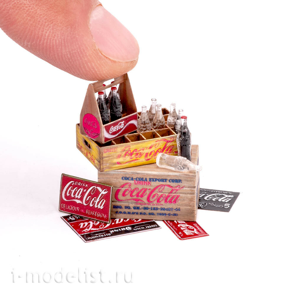 S-239.1 MiniWarPaint Coca-Cola in bottles, 1916-1957, size L